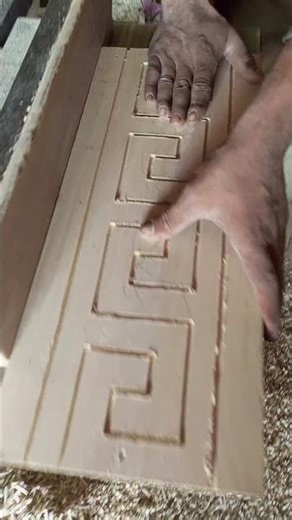 easy shaper machine CNC designing #wood #woodendoor #furniture
