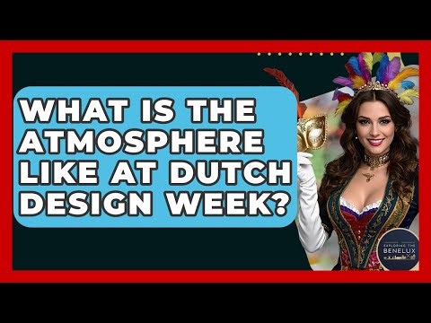 What Is The Atmosphere Like At Dutch Design Week? - Exploring The Benelux