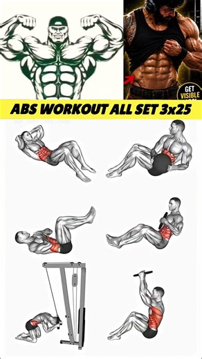 6✅abs workout #abs #absworkout #sixpack #gymshorts #motivation #fitness #shortvideo #shorts