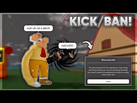 How to Ban/Kick Players in Fling Things and People 💀🔥 (OP Glitch 2024)