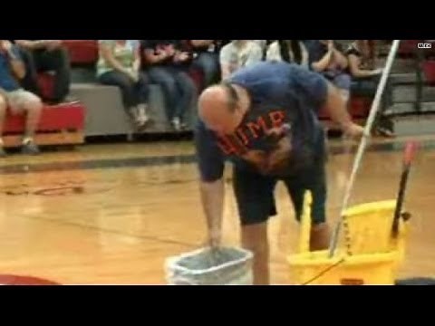 School surprises janitor with $$