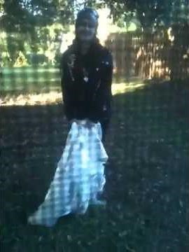 Wedding dress destruction!!!