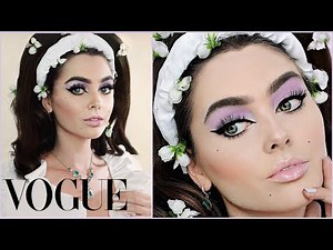 lily collins met gala 2019 makeup & hair tutorial | jackie wyers | metropolitan museum of art