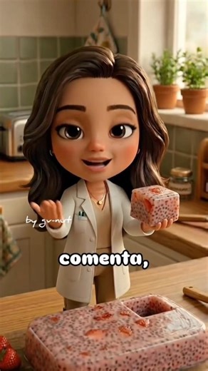 Postre fit de fresa con chia #gimnasio #receta #alimentossanos #viral #plandealimentacion #parati