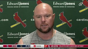 5.1K views · 268 reactions | Jon Lester tells Jim Hayes about how the #STLCards embraced him: "They've welcomed me since Day 1, and it's been really easy to kind of just fit in and go out and pitch." TV: Bally Sports Midwest Stream: Bally Sports app | FanDuel Sports Network Midwest | Facebook