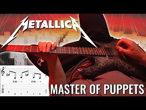 Guitar Lesson: Metallica - Master Of Puppets | PoV/Tab