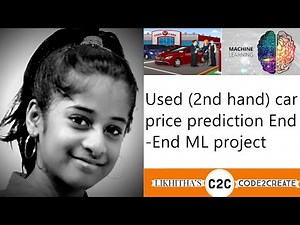 Price prediction of used car - implementation of machine learning web app project with deployment