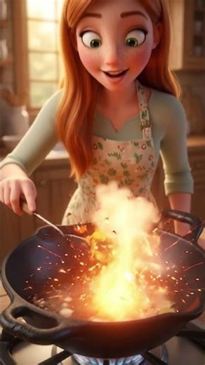 CRAZY Spicy Chili Chicken! 🔥🍗 | 3D Animated ASMR Cooking #shorts