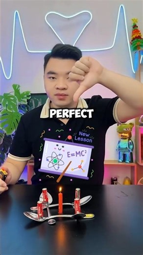 This Candle Trick Will Blow Your Mind! #viral #scienceshorts