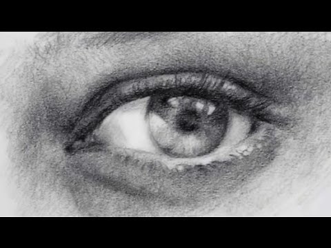 How to Draw Realistic Eyes - Pencil Shading Exercise