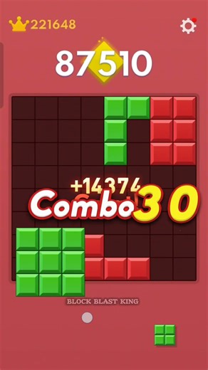 14374 Points in ONE Move in Block Blast !! 🤯 Insane Combo You Must See #asmr #satisfying #shorts