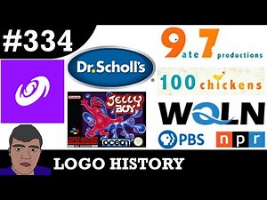 LOGO HISTORY #334 - WQLN, Jelly Boy, Dr Scholl's, retroGALAXY, 100 Chickens & 9 Ate 7 Productions