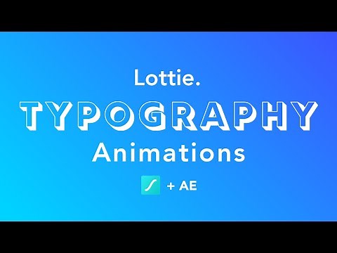 FASTEST Way To Animate Text For Lottie Animations