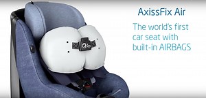 World's First Child Car Seat with In-Built Airbags Now Available
