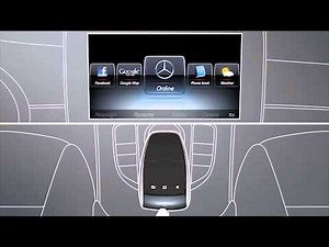 Mercedes Benz C Class W205 2014 Touchpad How To Use