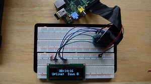 Interfacing a 16 x 2 LCD with the Raspberry Pi @RaspberryPi #piday #raspberrypi