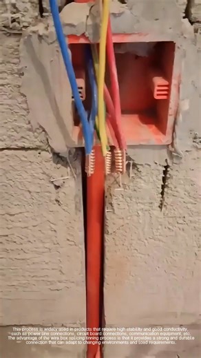 36K views · 80 reactions | Tinning process for wire box splicing...