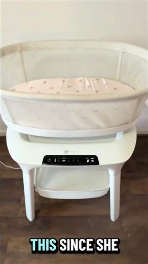 4moms MamaRoo Bassinet settings for our newborn ‪@4moms‬