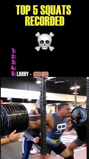 INSANE Heaviest Squats Recorded⚡