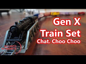 Tyco STEAM TENDER TRAIN Gen X Toy CHATTANOOGA CHOO CHOO Steam Tender Train Set