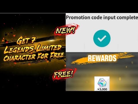 5000 FREE Chrono Crystals,Promo Code,7 FREE LF Characters & More!!-Dragon Ball Legends