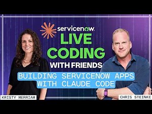 Claude Code + the ServiceNow SDK: Design First, Then Build | Live Coding with Friends