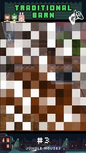 Mini World | How To Build An Animal Barn | It's So Easy #shorts #miniworldcreata #minecraft