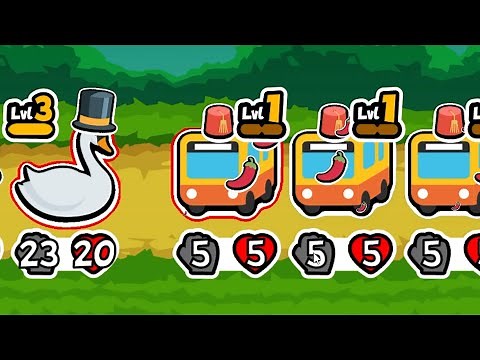 Super Auto Pets lets me Throw Animals At Buses