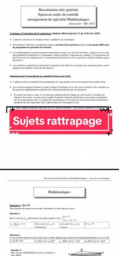 Conseils pour réussir vos rattrapages en mathématiques