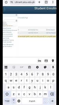 Aiou Continue Student Admission Spring 2026 , Continue Student Admission CMS Account, Admission Aiou