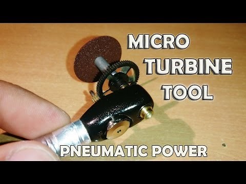 Micro Air Turbine Tool (Cutter/Sander/Grinder)