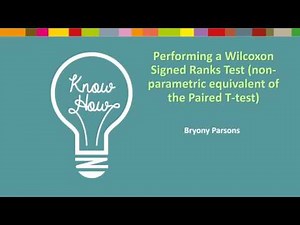 How to perform a Wilcoxon Signed Ranks test in SPSS