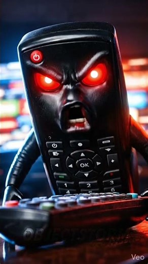 Stop Changing Channels! Angry TV Remote 😡📺 #shorts