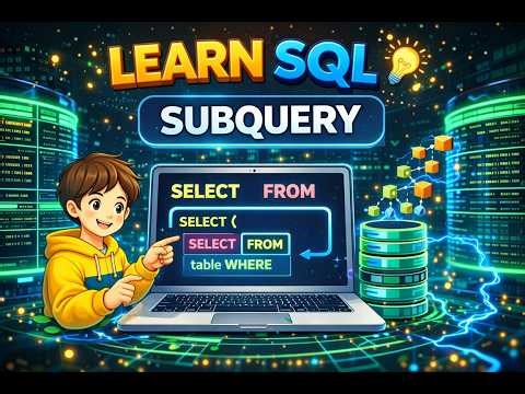 Master SQL Subqueries: Easy Explanation with Real ExamplesSQL Subquery Tutorial |