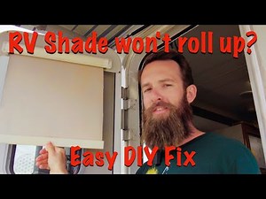 DIY RV Roller Shade Repair | Maintenance Monday | DestinatioNow