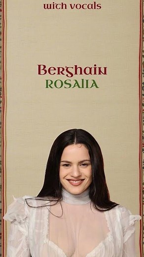 ROSALÍA - Berghain (Medieval Cover) with vocals