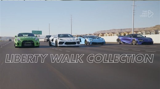 Design features of the Liberty Walk Lamborghini Aventador