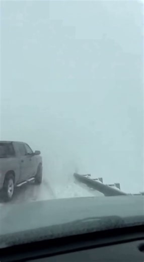 Dashcam Captures Massive Avalanche Crushing Trucks on a Mountain Road | Terrifying Moment