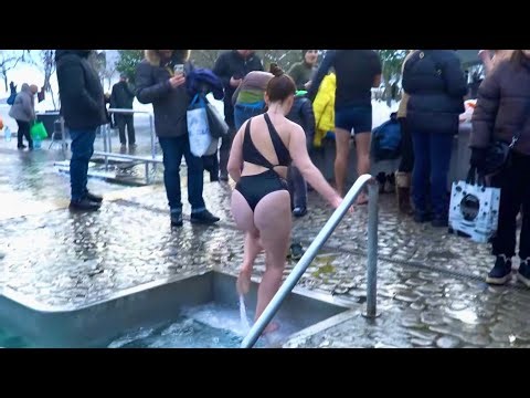 ICE HOLE BATHING #10 | COLD WATER | SWIMMING WINTER | EPIPHANY BAPTISM 2026