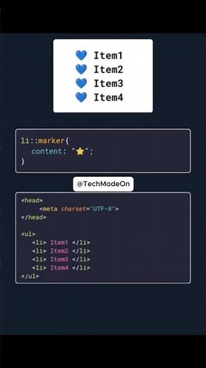 🥹 List Styling | Nav Lists | CSS Style | List Style Custom
