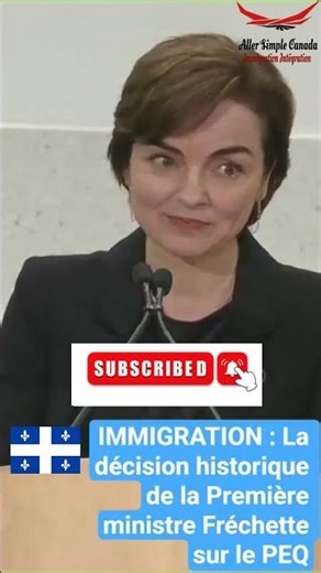 🚨 IMMIGRATION: Premier Fréchette's historic decision on the PEQ #shortsvideo