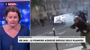 1er-Mai à Paris : le pompier agressé lors de la manifestation porte plainte