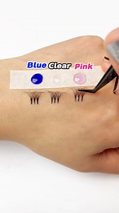 4.3M views · 31K reactions | 拾Clear glue & Blue glue & Pink Glue oil...