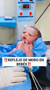 279K views · 2.9K reactions | ¿Qué es el reflejo de Moro en los bebés? #bebes #reciennacido #bebedesarrollo #tendreunbebe #tengounbebe #bebemoro #mamaptimeriza | Sub especialidades Pediátricas San Borja | Facebook