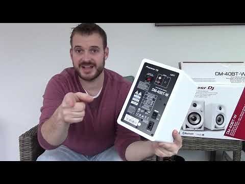 Pioneer DJ Monitors DM-40BT-W - Review