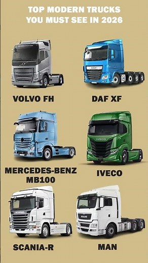 Top Modern Trucks You Must See in 2026 🚛🔥