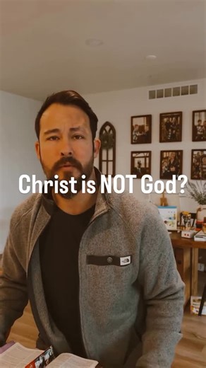 Sean Sarantos on Instagram: "“Christ is King, but He’s not God.” That statement is not “biblical.” It’s unbiblical. It collapses the moment you listen to the actual words of Jesus. Jesus called Himself “I AM.” Jesus said He and the Father are one. Jesus accepted worship. Jesus claimed the authority of God Himself. No prophet. No teacher. No angel ever does that. The Jesus of Scripture does not give you the option to downgrade Him. You don’t get a “King but not God” version. You don’t get a “good