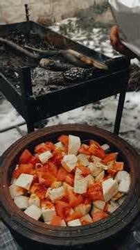 Do You Know This Traditional Turkish Dish? | Outdoor Village Cooking