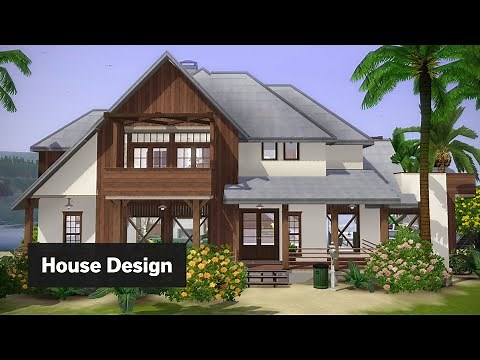 Modern Beach House • The Sims 3 House Design