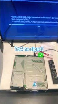 PS4 no signal .